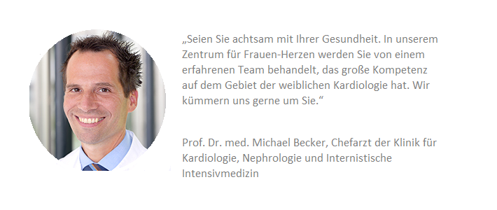 Prof. Dr. med. Michael Becker, Chefarzt der Klinik für Kardiologie, Nephrologie und Internistische Intensivmedizin
