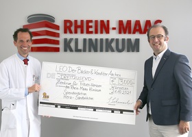 LEO Der Bäcker & Konditor spendet 3.000 Euro für das Würselener Frauen-Herz-Zentrum