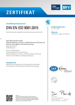 Zertifikat_TÜV_DIN EN ISO Tumorzentrum